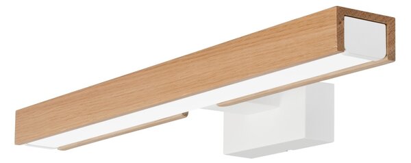 Brilagi- LED Kúpeľňové osvetlenie zrkadla WOODY MIRROR LED/8W/230V IP44 dub/biela