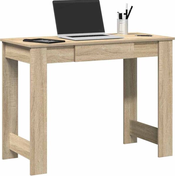 Maison Exclusive - písací stôl Sonoma dub 100x45x75 cm drevený materiál