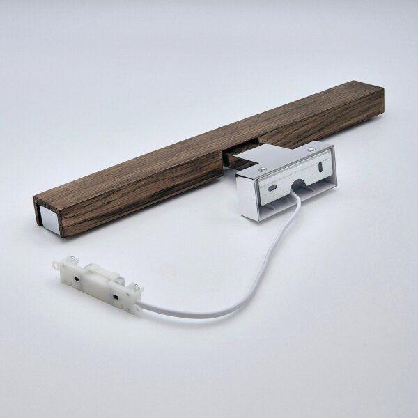Brilagi-LED Kúpeľňové osvetlenie zrkadla WOODY MIRROR LED/8W/230V IP44 dub/chróm