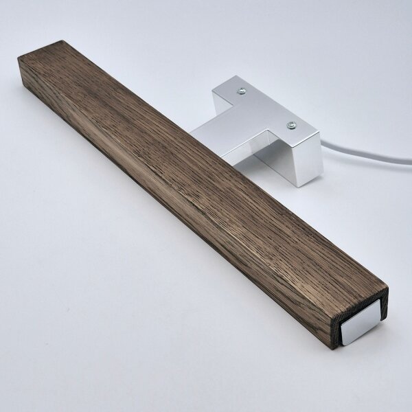 Brilagi-LED Kúpeľňové osvetlenie zrkadla WOODY MIRROR LED/8W/230V IP44 dub/chróm