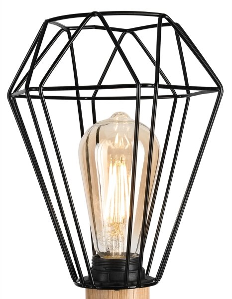 Brilagi - Stolná lampa WOODY BASKET 1xE27/60W/230V dub