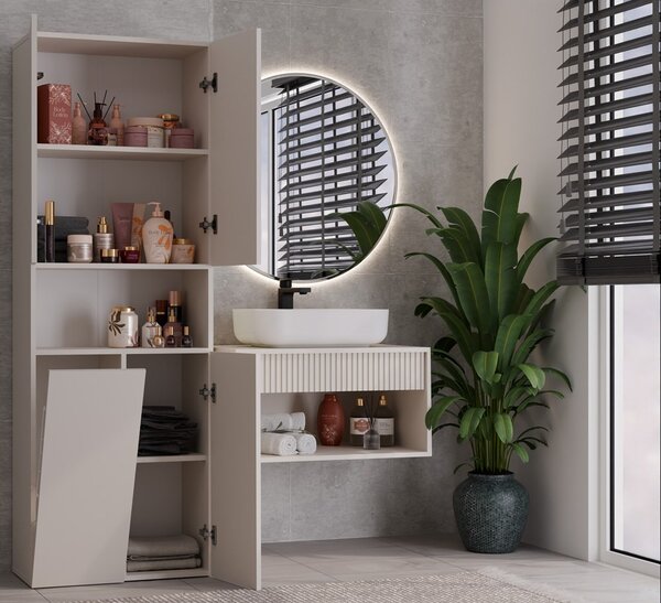 TP Living Kúpeľňová skrinka NEL VII kašmír