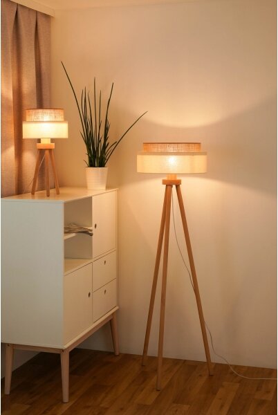 Brilagi - LED Stojacia lampa BOHO STYLE 1xE27/15W/230V