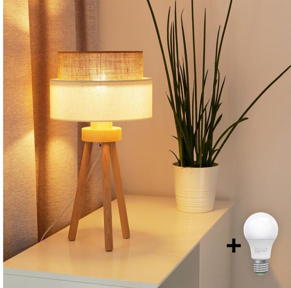 Brilagi - LED Stolná lampa BOHO STYLE 1xE27/15W/230V