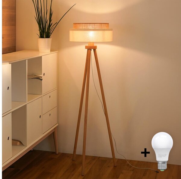 Brilagi - LED Stojacia lampa BOHO STYLE 1xE27/15W/230V