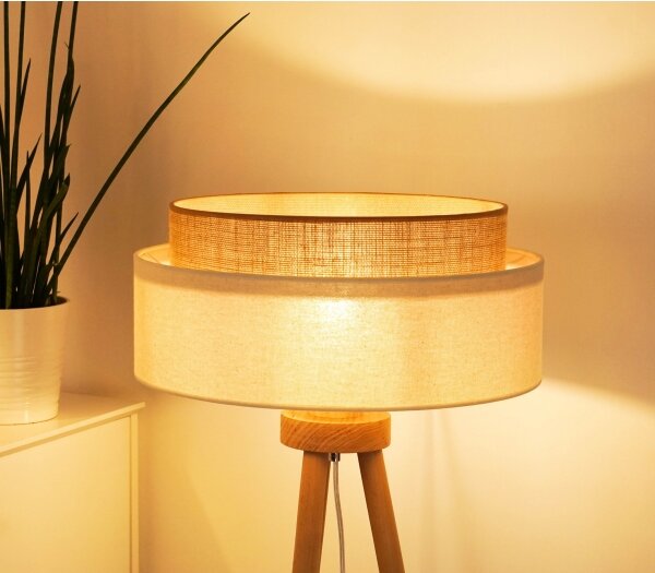 Brilagi - LED Stojacia lampa BOHO STYLE 1xE27/15W/230V