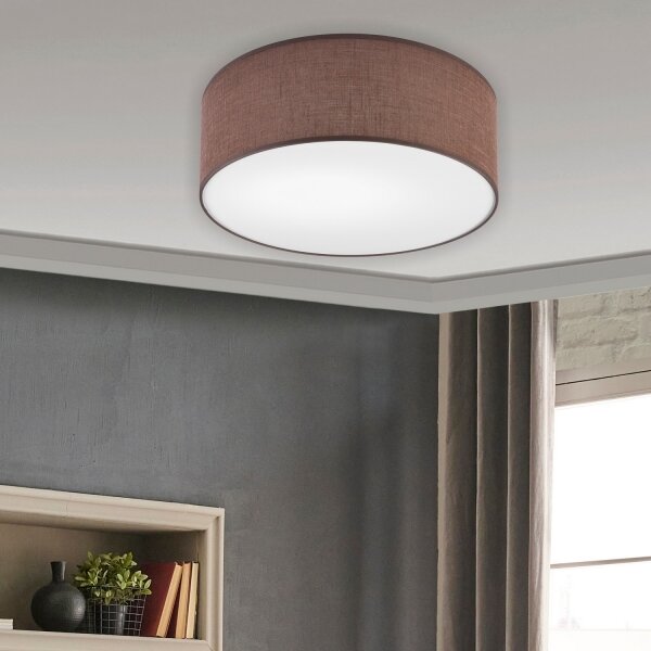 Brilagi - LED Stropné svietidlo SIRIJA LED/12W/230V pr. 35 cm hnedá