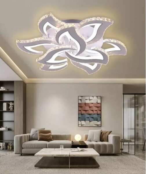 Brilagi - LED Stmievateľný prisadený luster TWIST LED/180W/230V 3000-6500K + DO