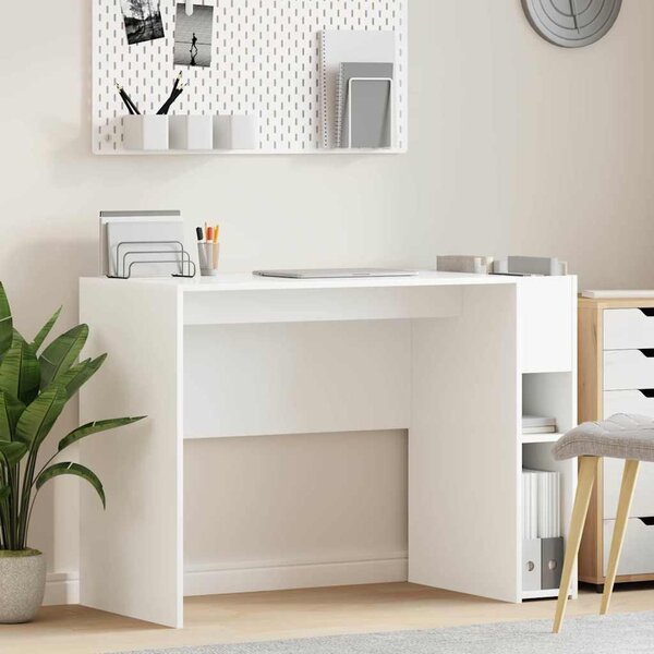 Maison Exclusive – písací stôl, biela drevotrieska, 109 x 50 x 78 cm