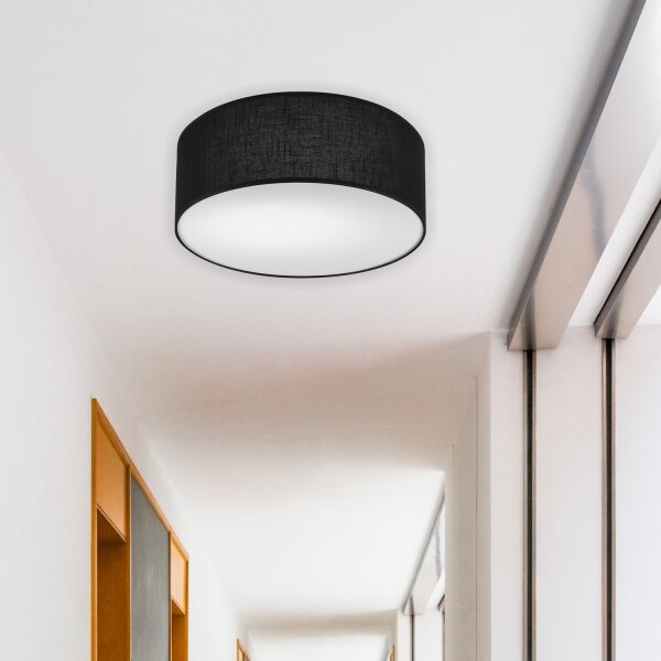 Brilagi - LED Stropné svietidlo SIRIJA LED/12W/230V pr. 35 cm čierna