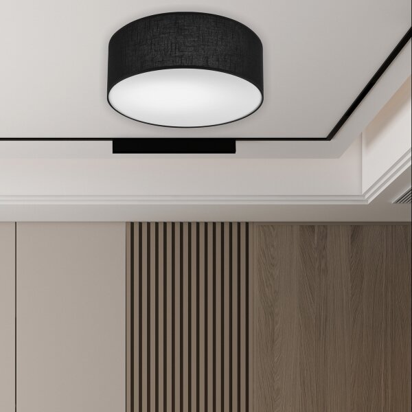 Brilagi - LED Stropné svietidlo SIRIJA LED/12W/230V pr. 35 cm čierna