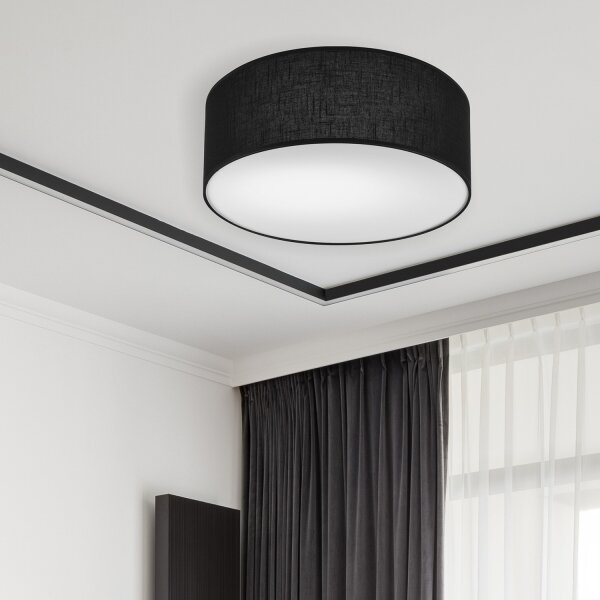 Brilagi - LED Stropné svietidlo SIRIJA LED/12W/230V pr. 35 cm čierna