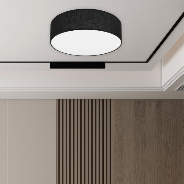 Brilagi - LED Stropné svietidlo SIRIJA LED/24W/230V pr. 45 cm čierna