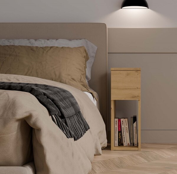 TP Living Nočný stolík Galax 20 cm dub artisan