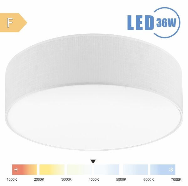 Brilagi - LED Stropné svietidlo SIRIJA LED/36W/230V pr. 45 cm biela