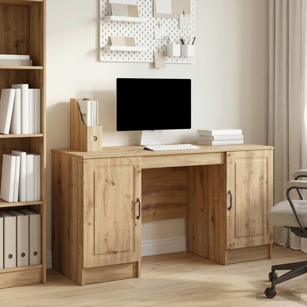 Maison Exclusive – Písací stôl Artisan z dubového drevotrieskového materiálu, 142,5 x 50 x 75 cm