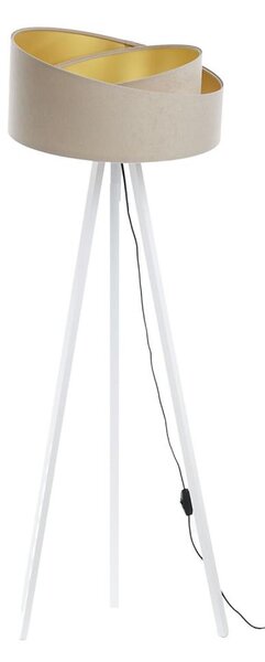 Stojacia lampa GALAXY 1xE27/60W/230V béžová/biela