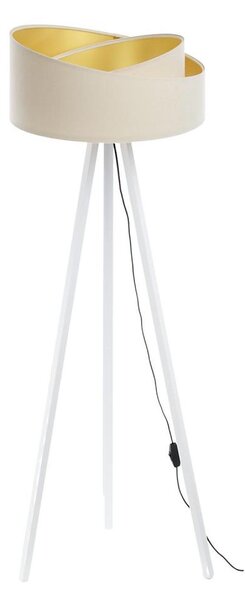 Stojacia lampa GALAXY 1xE27/60W/230V krémová/biela