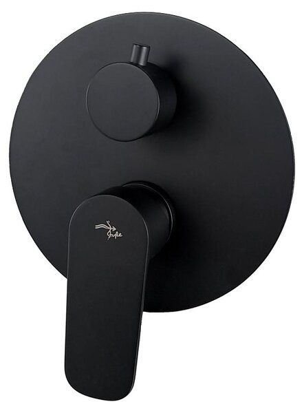 Sprchová batéria DAKOTA MATT BLACK pre 2 odberné miesta + AQ-box