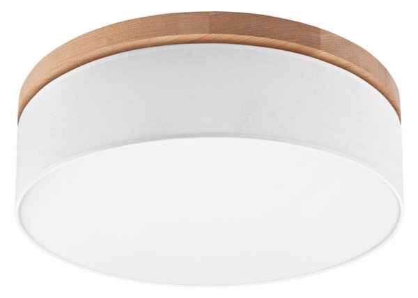 Brilagi - LED Stropné svietidlo BELLADONNA 3xE27/15W/230V pr. 50 cm biela/dub