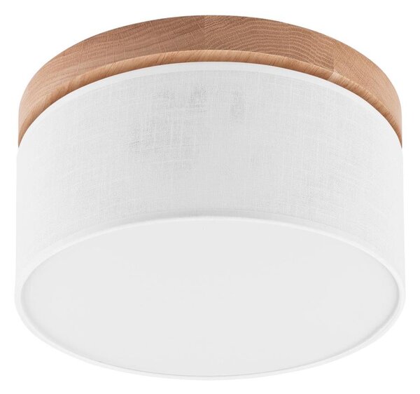 Brilagi - LED Stropné svietidlo BELLADONNA 1xE27/15W/230V pr. 30 cm biela/dub