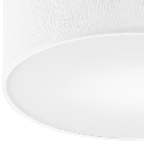 Brilagi - LED Stropné svietidlo BELLADONNA 1xE27/15W/230V pr. 30 cm biela/dub