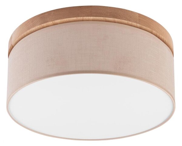 Brilagi - LED Stropné svietidlo BELLADONNA 2xE27/15W/230V pr. 40 cm béžová/dub