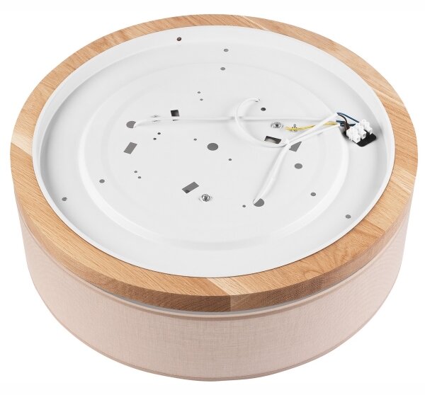 Brilagi - LED Stropné svietidlo BELLADONNA 3xE27/15W/230V pr. 50 cm béžová/dub