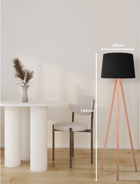 Brilagi - Stojacia lampa PARDEONE 1xE27/40W/230V