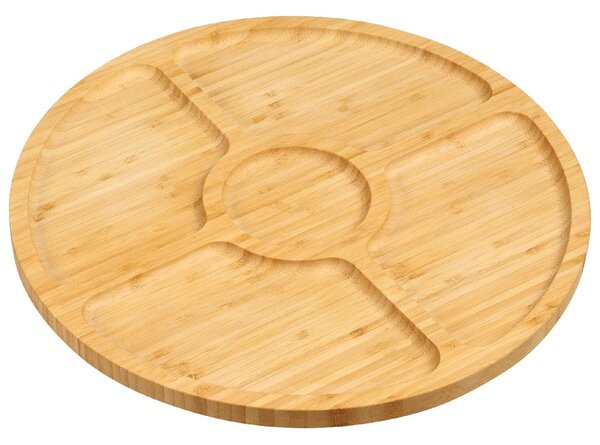 Drevený servírovací podnos Axel, (fi) 35 cm
