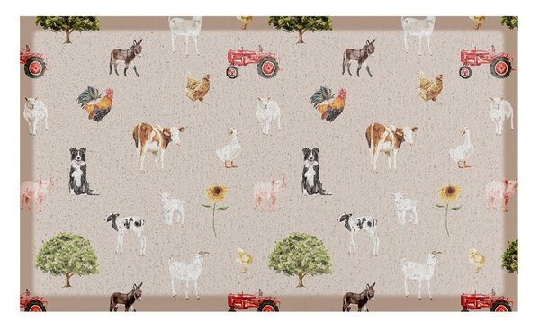 Rohožka z PVC 40x70 cm Farm Life – Artsy Doormats