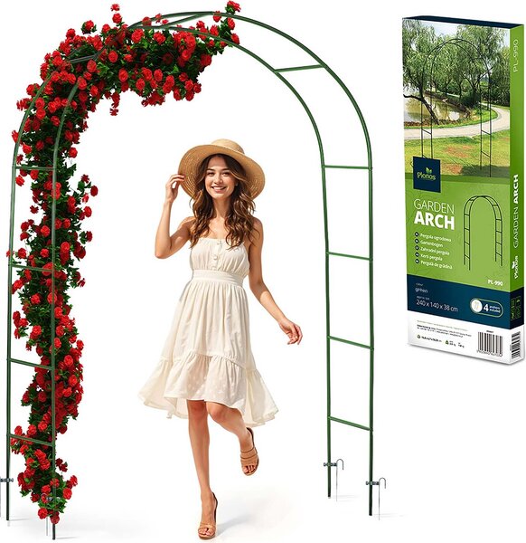 Záhradná pergola oblúk 240 cm Plonos PL-990