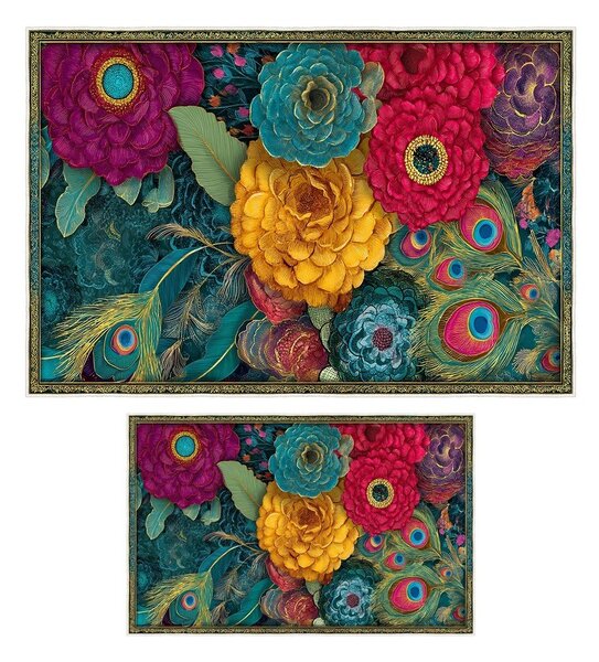 Kúpeľňové predložky v súprave 2 ks 60x100 cm – Foutastic