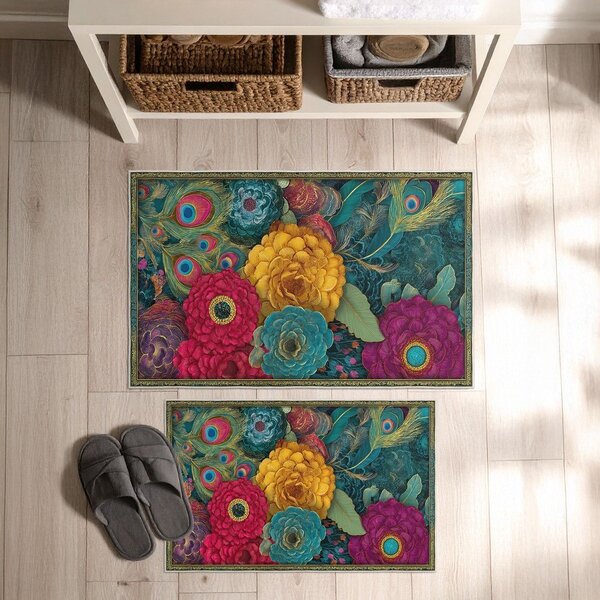 Kúpeľňové predložky v súprave 2 ks 60x100 cm – Foutastic
