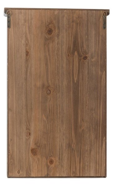 Čierna závesná vitrína z jedlového dreva 50x80x14 cm Hazem – Bloomingville