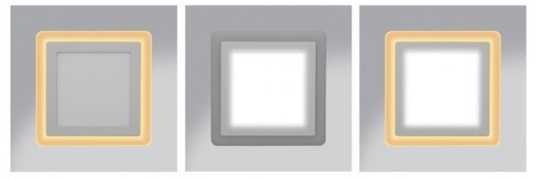 Ecolite DUO-S18W - LED Podhľadové svietidlo DUO LED/18W/230V + LED/6W