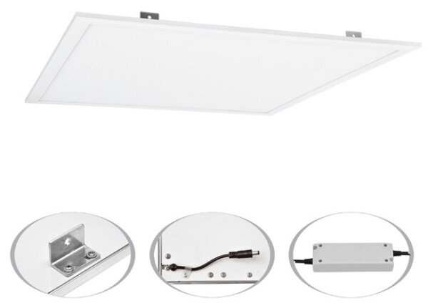 LED podhľadový microprizmatický panel ZEUS LED/45W/230V 4000K