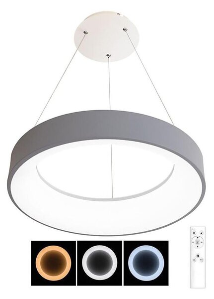Ecolite WMKL02R-40W/LEDSED-LED Stmievateľný luster NEST LED/40W/230V 3000-6500K+DO