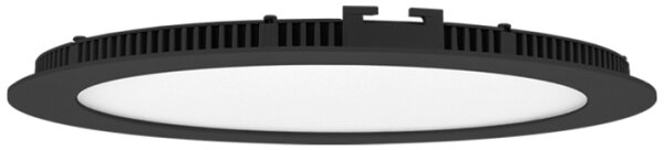 Ecolite LED-WSL-CCT/12W/CR- LED Podhľadové svietidlo LADA LED/12W/230V IP44 čierna