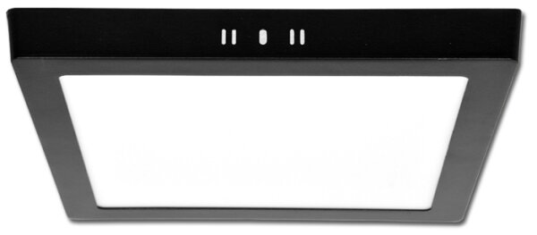 Ecolite LED-CSQ-CCT/12W/CR - LED Stropné svietidlo RAFA LED/12W/230V čierna