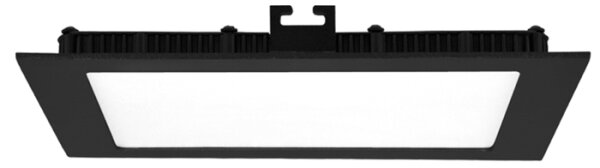 Ecolite LED-WSQ-CCT/12W/CR- LED Podhľadové svietidlo RAFA LED/12W/230V IP44 čierna