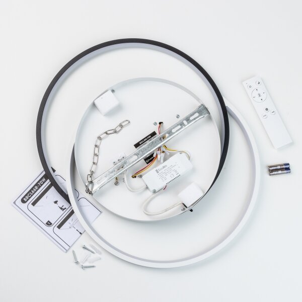 Brilagi - LED Stmievateľné stropné svietidlo VELO LED/70W/230V 3000-6500K + diaľkový ovládač