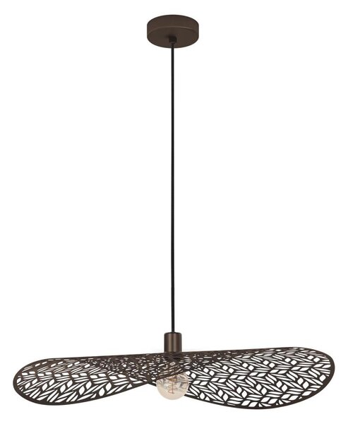 Eglo 44167 - Luster na lankách SWABY 1xE27/60W/230V pr. 80 cm bronzový