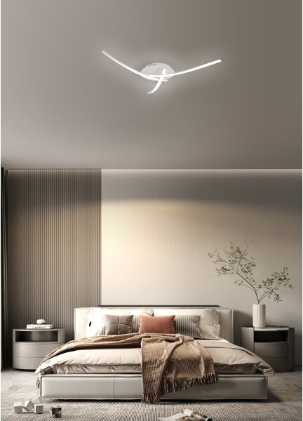 Brilagi - LED stropné svietidlo STRIPES LED/24W/230V biela