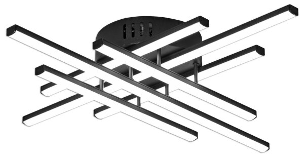 Brilagi - LED stropné svietidlo STRIPES LED/42W/230V čierne