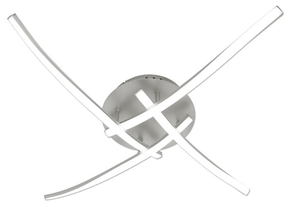 Brilagi - LED stropné svietidlo STRIPES LED/32W/230V strieborné