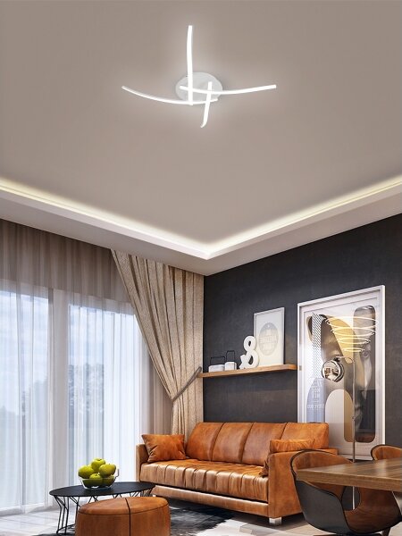 Brilagi - LED stropné svietidlo STRIPES LED/32W/230V biele