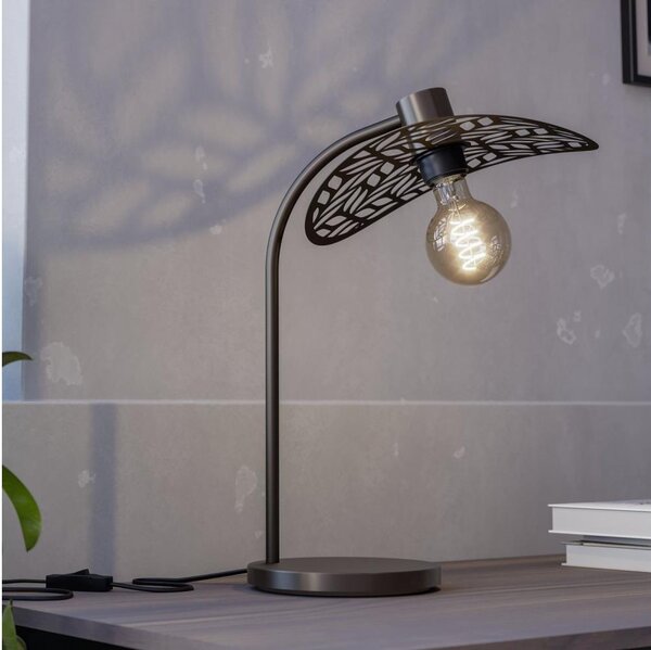 Eglo 44126 - Stolná lampa SWABY 1xE27/60W/230V bronzová