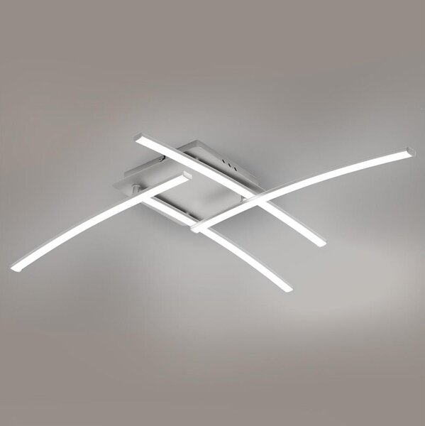 Brilagi - LED stropné svietidlo STRIPES LED/32W/230V strieborné