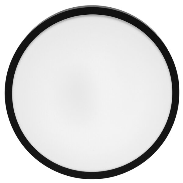 Ecolite W3090-18W/CR - LED Kúpeľňové stropné svietidlo LED/18W/230V IP44 čierna